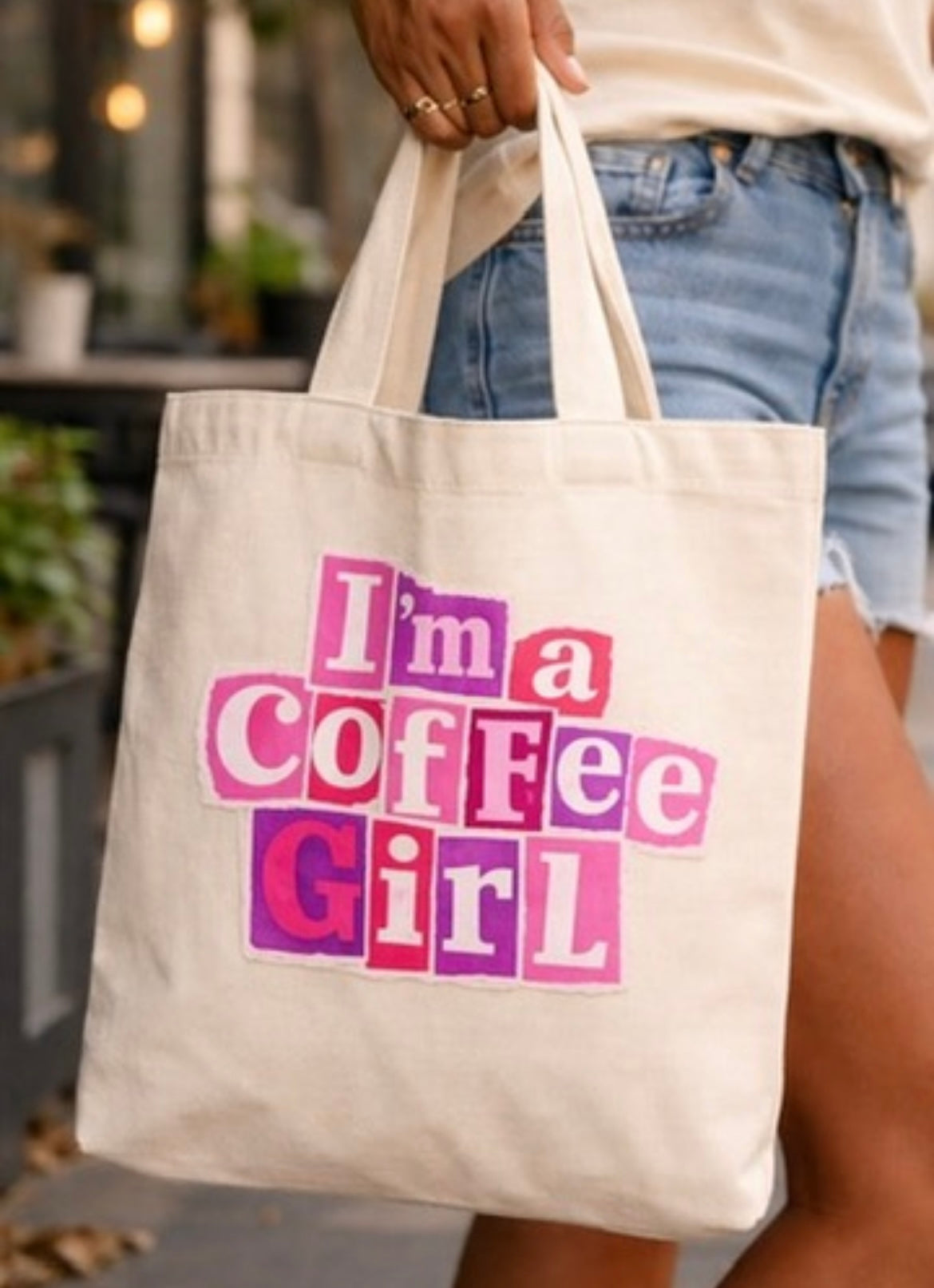 I'm a Coffee Girl Tote Bag