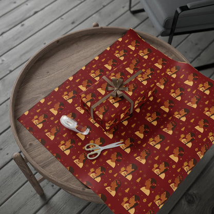 Wrapping Papers - Hispanic-Inspired Coffee Girls Boutique Holiday Design