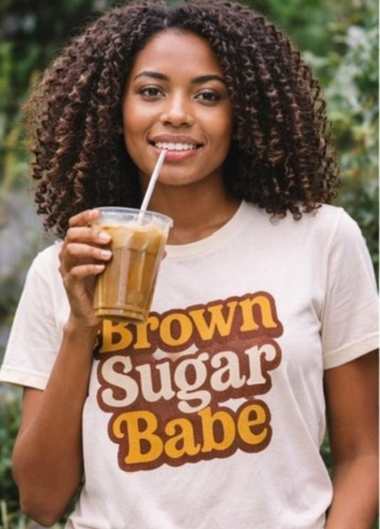 Brown Sugar Babe Graphic Tee